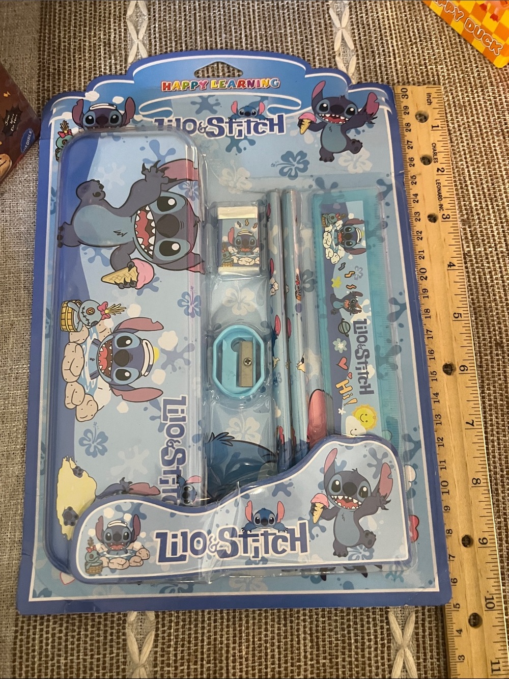 Disney Lilo & Stitch Blue Stationery Gift Set